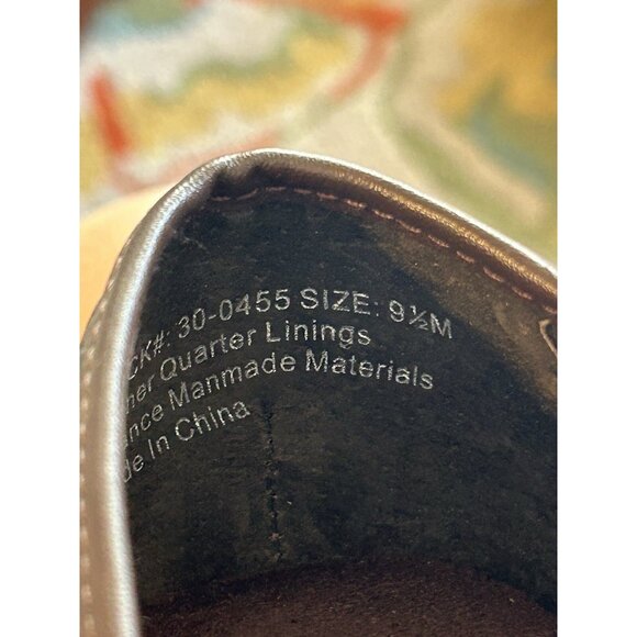 Easy Street Women's Origin, Brown Clog Tool Floral Design NEW 9.5 M Slip On - Picture 6 of 7